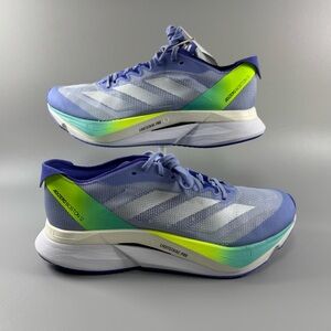 Adidas Adizero Boston 12 Women's - Size 7  - Running Shoes Blue Athletic Sneaker